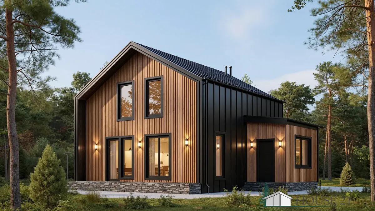 Architektur Hauspläne kaufen. Holzrahmenbau.
