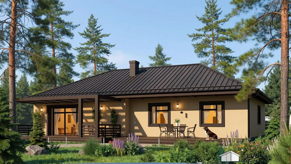 Hauspläne Bungalow, Fertighäus Pläne.